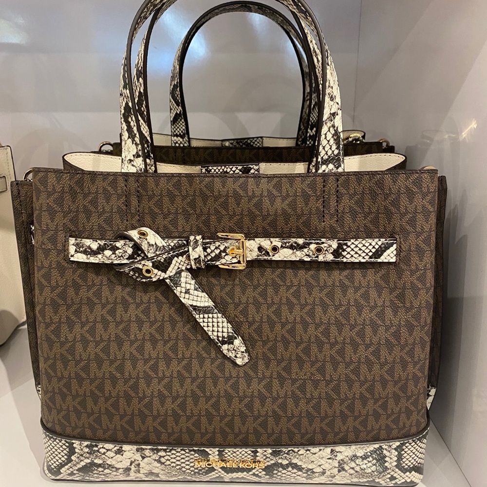 MK Emilia large satchel